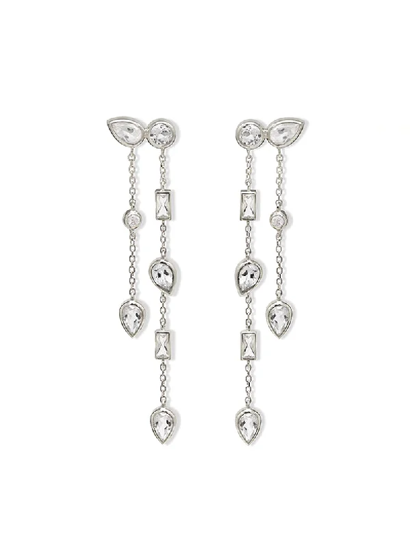 Cléo Eliana Double Chain Chandelier Earring